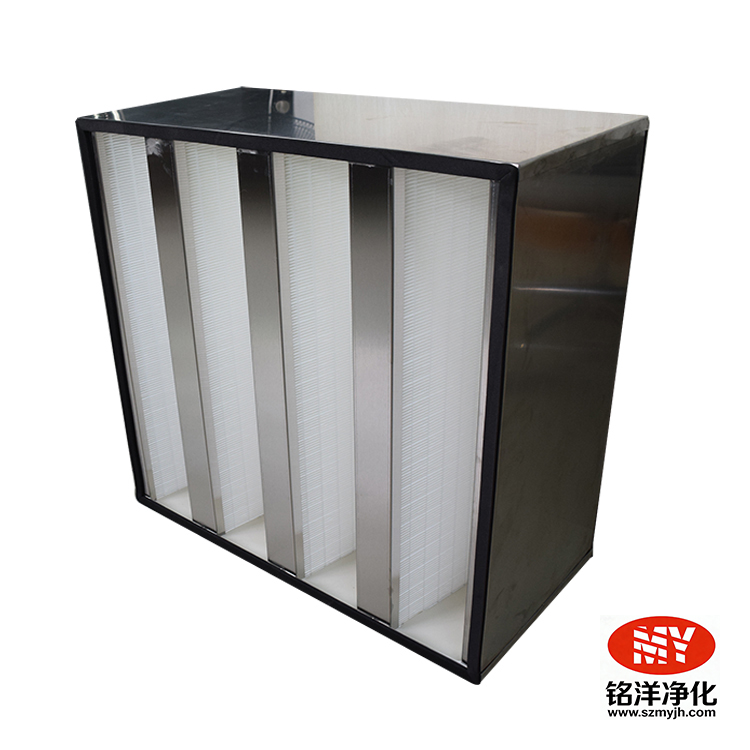 V型大风量亚高效过滤器 2